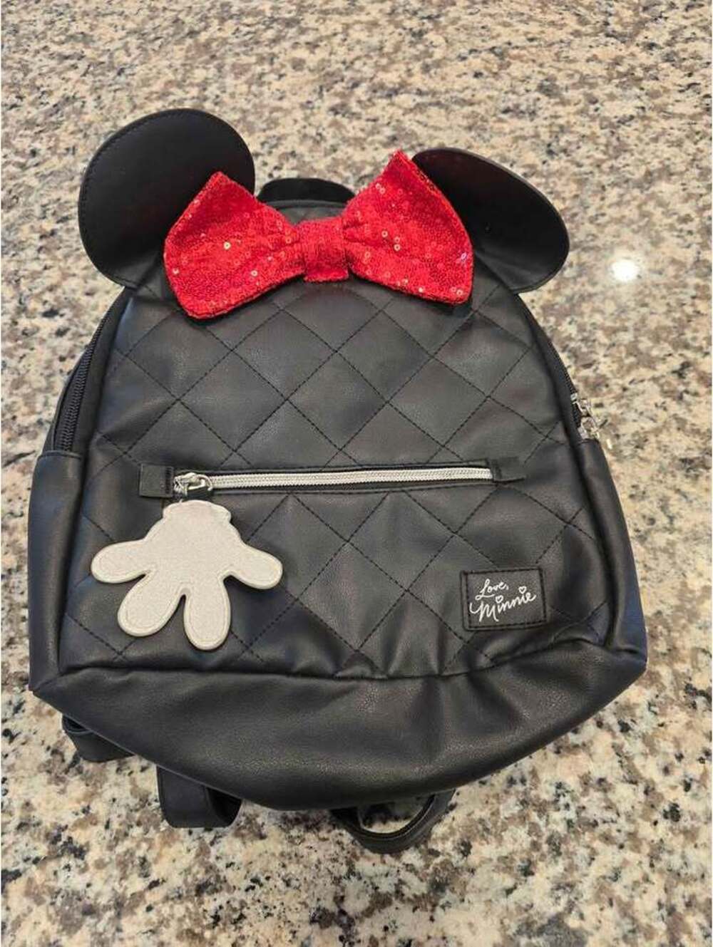 Disney Minnie Mouse Quilted Mini Backpack